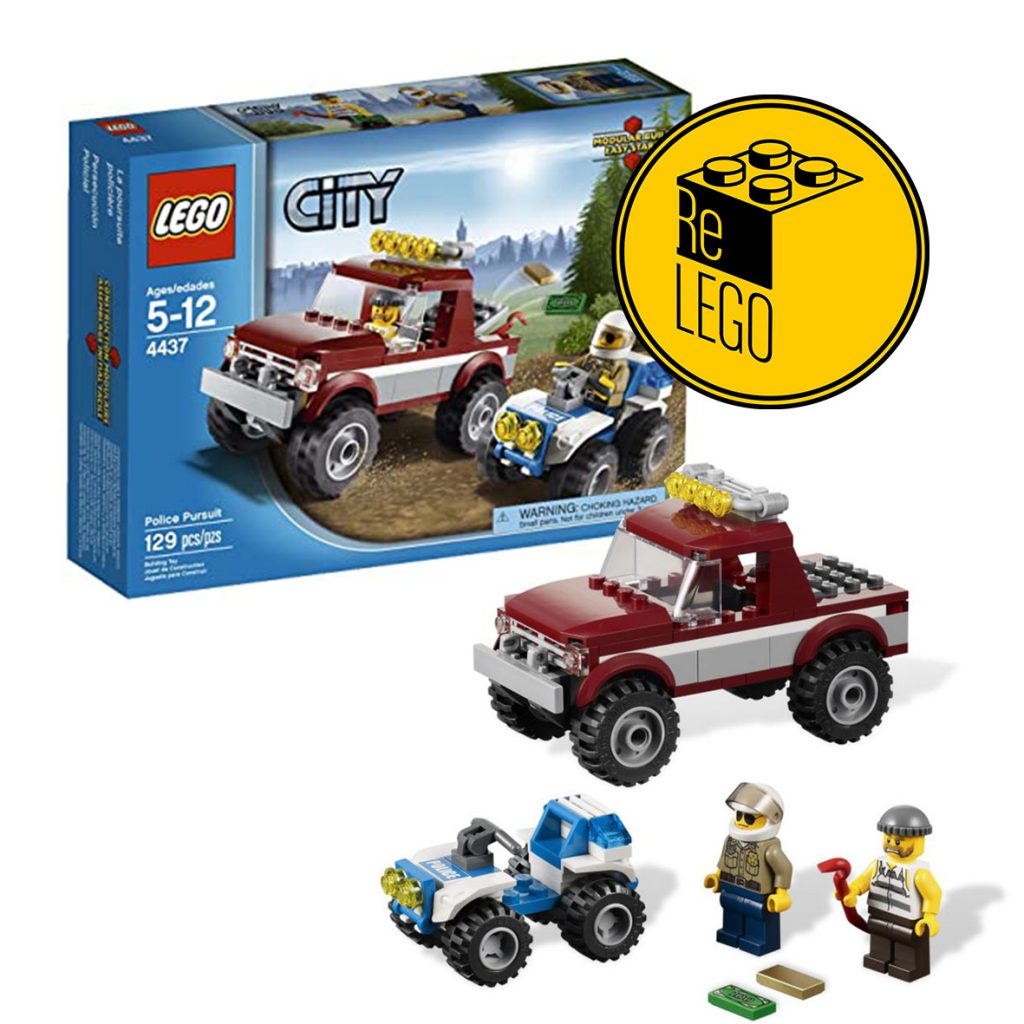 Lego City Police Pursuit 4437re01 فروشگاه لگوی آموزشی ایران