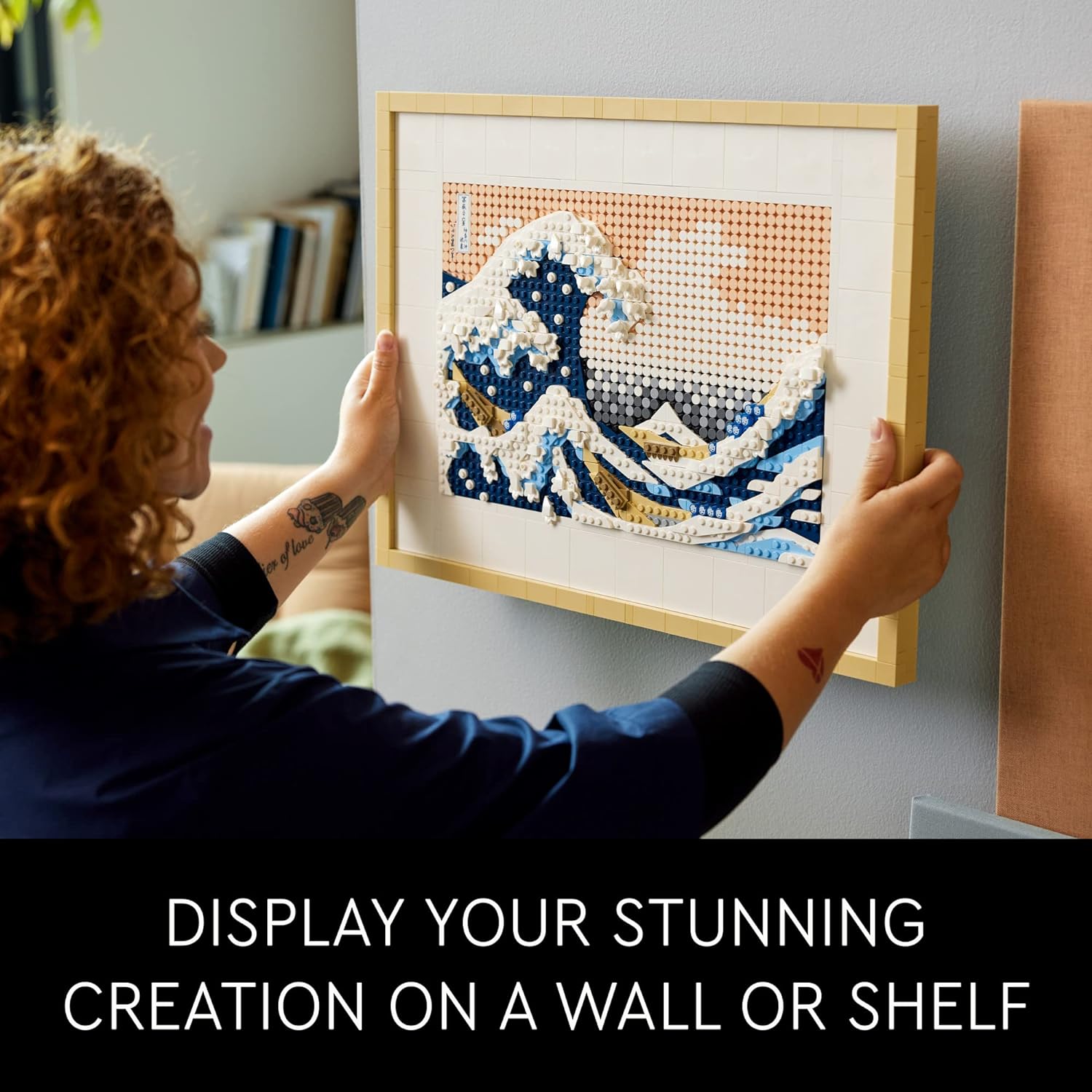 LEGO Art Hokusai – The Great Wave 31208, 3D Japanese Wall Art